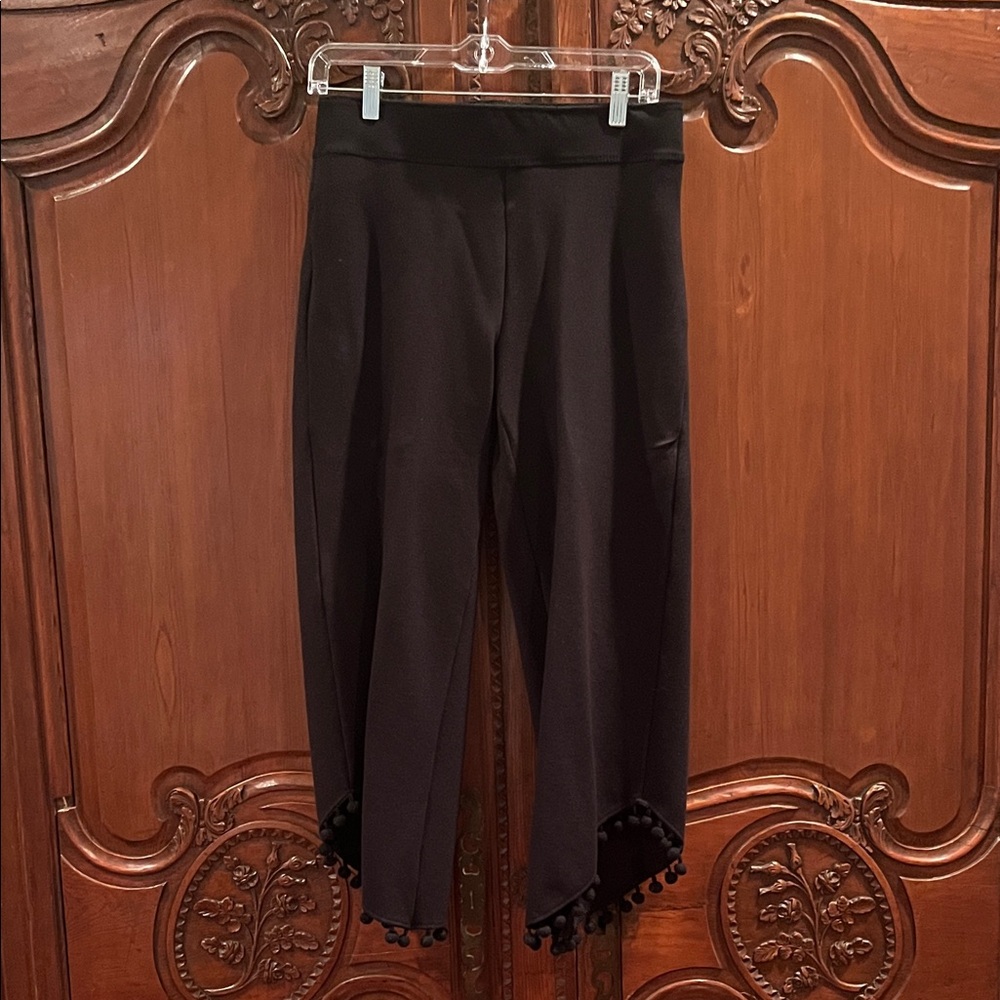 Investments Black Slim Factor Crop Pants